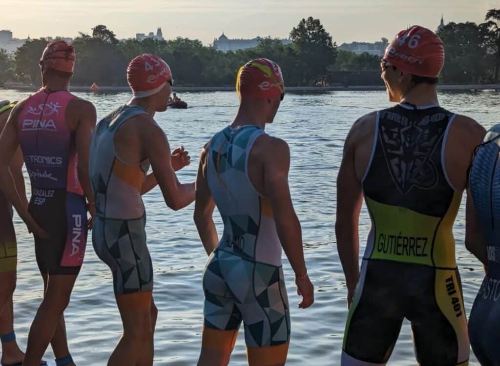 instagram/ Imagen del pontón de salida del Gran Triatlón Madrid