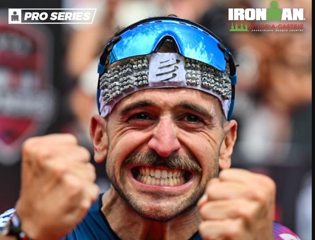 IRONMAN/ Antonio Benito ganando el IRONMAN Vitoria
