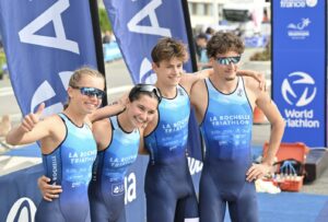 @worldtriathlon/ Imagen de un club en el Europeo de Relevos Mxitos
