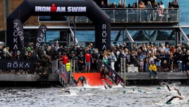 ironman/ salida del IRONMAN 70.3Jönköping