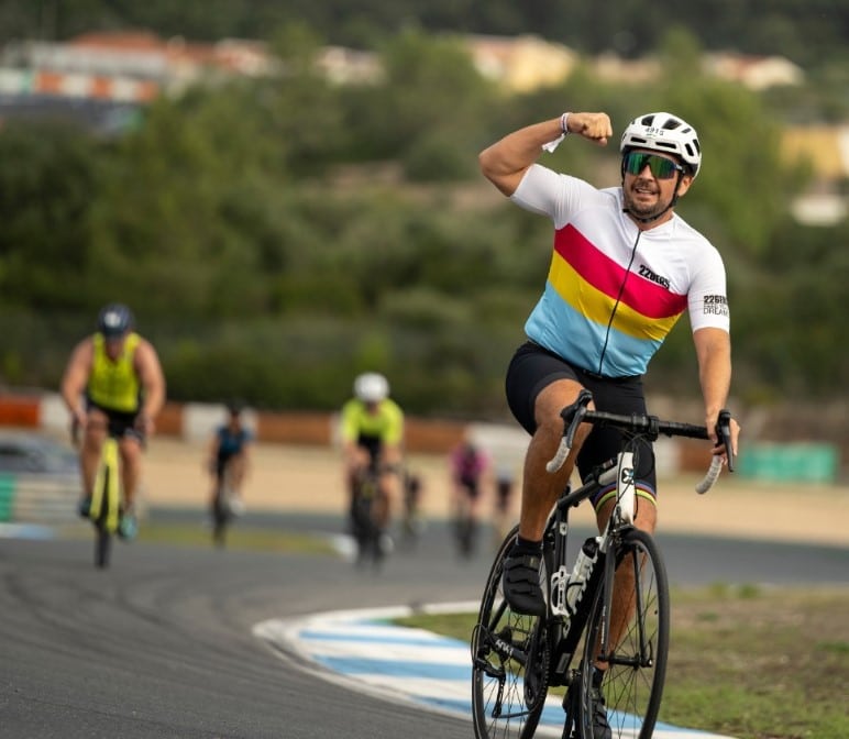 Instagram/ triatletas en el circuito de F1 del IRONMAN Portugal