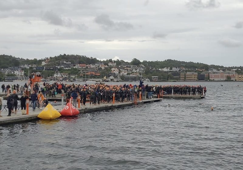 Facebook/ Imagem dos atletas no Challenge Sandefjord