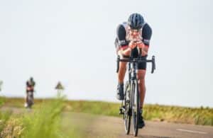 FETRI/ Imagen de triatletas en el ciclismo del Desafío Castilla y León