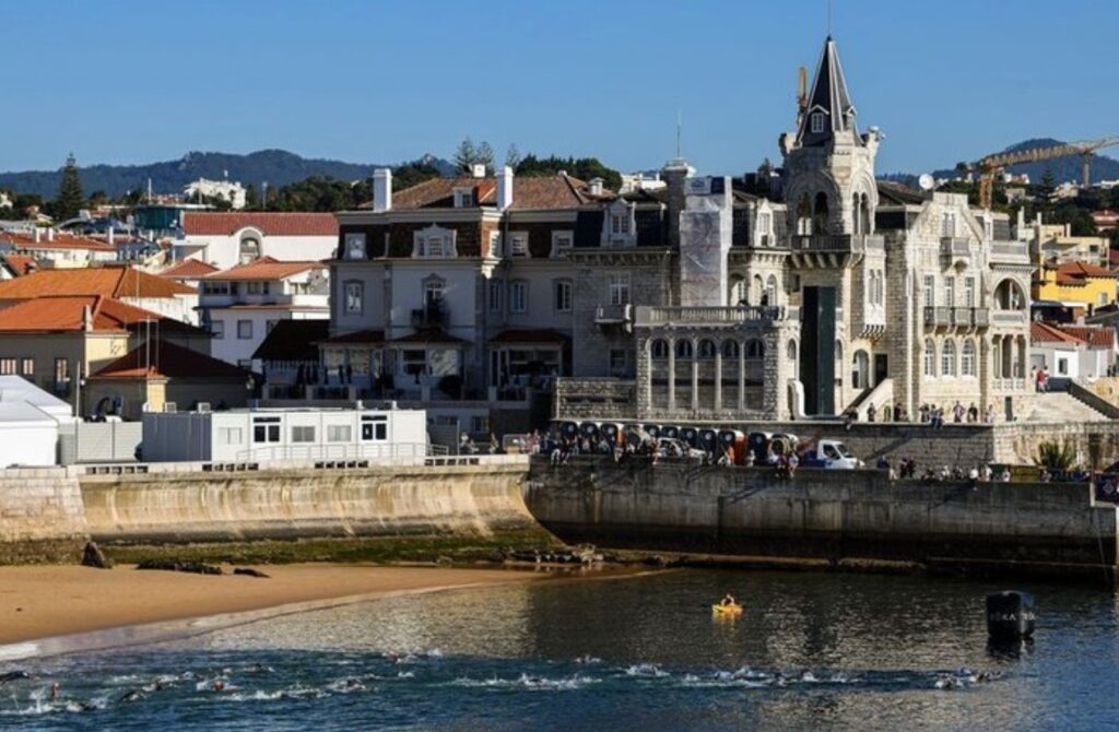 instagram/ Imagen de la natación del IRONMAN Portugal-Cascais