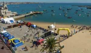 Imagen de la Praia dos Pescadores en Cascais.