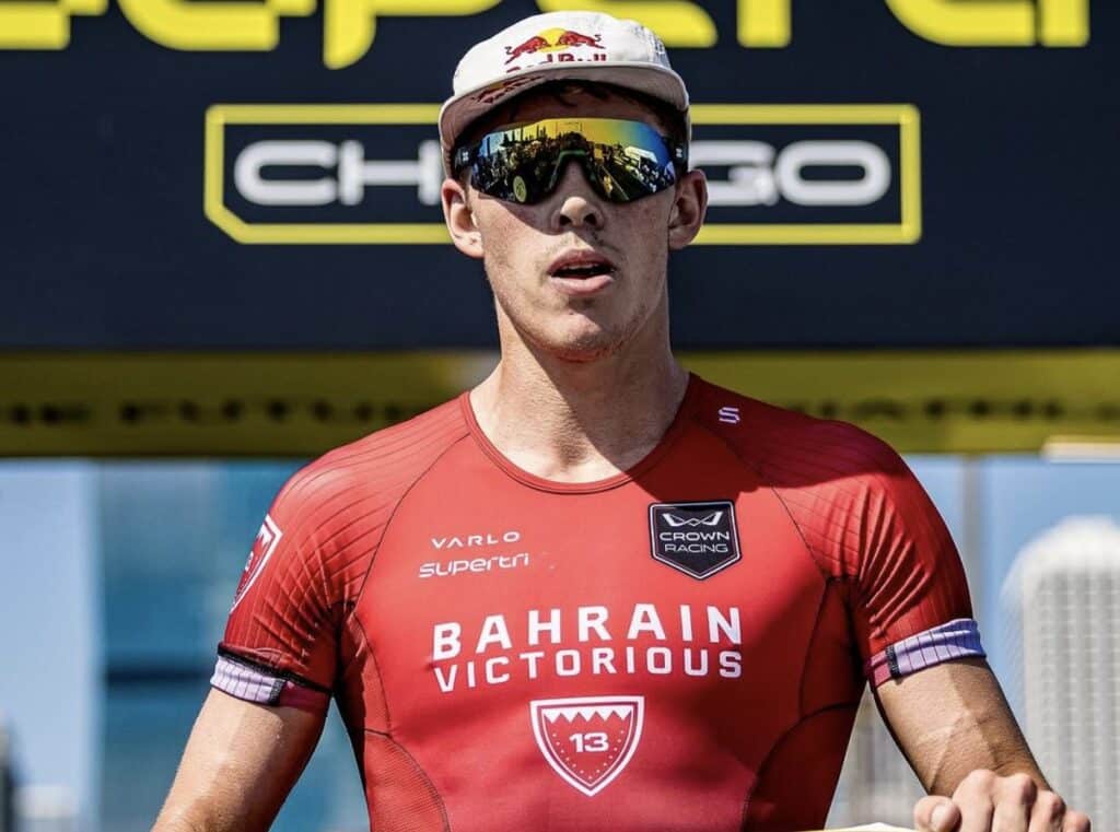 instagram/ Hayden Wilde ganando en la Supertri de Chicago