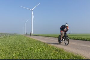 Challenge Family/ Triatletas en el ciclismo del Challenge Almere