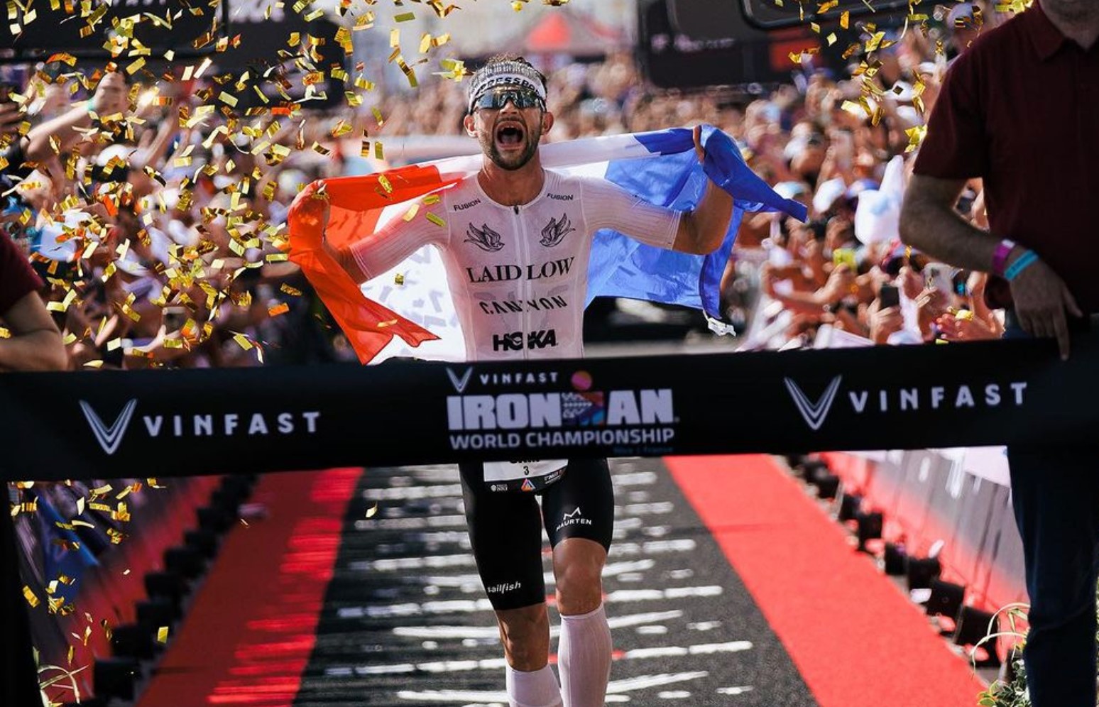 IRONMAN/ Sam Laidlow ganando el mundial IRONMAN