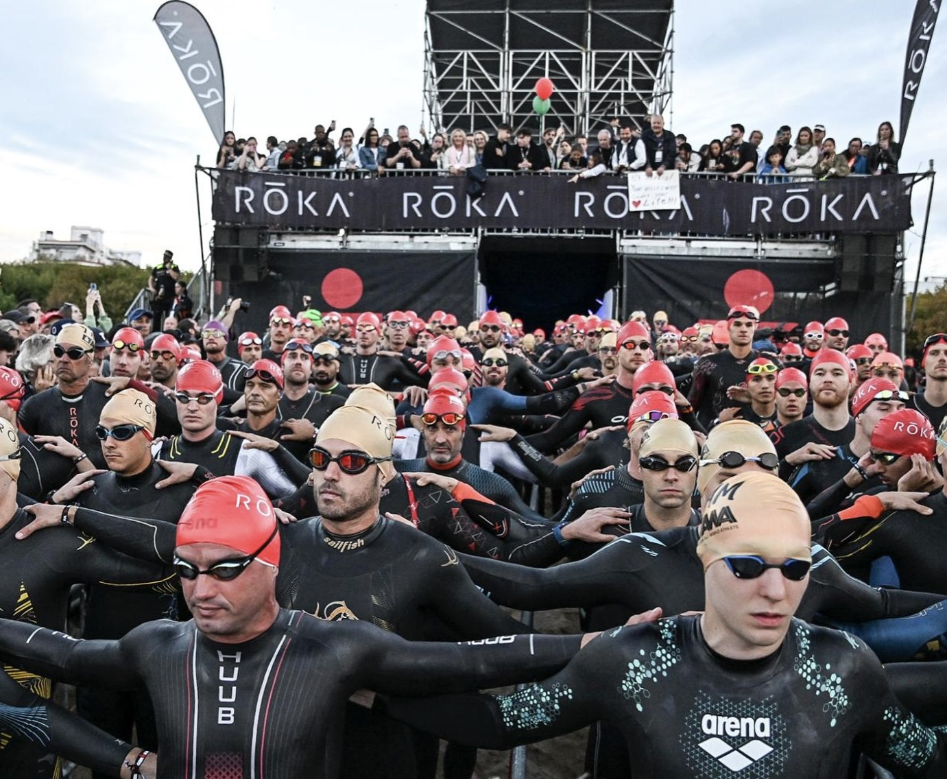 IRONMAN/ Imagen de la salida en Barcelona