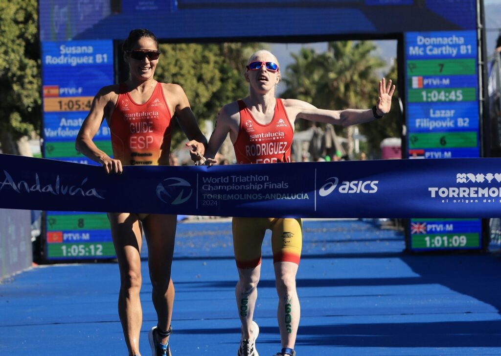 FETRI/Imagen de Susana Rodríguez y de Sara Perez ganando en Torremolinos