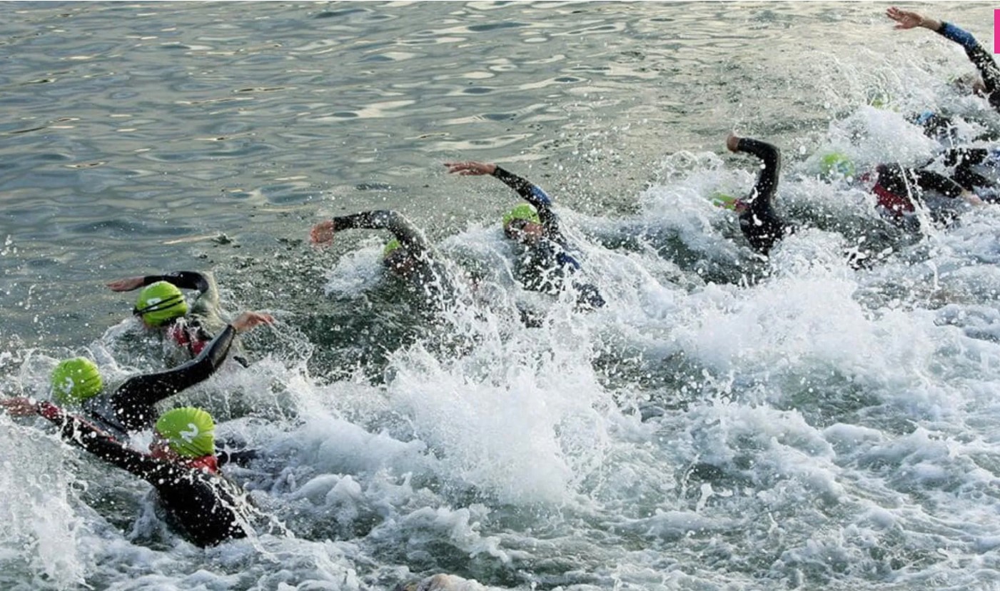 @birmingham2022/ Imagen del triatlón en los juegos Commonwealth