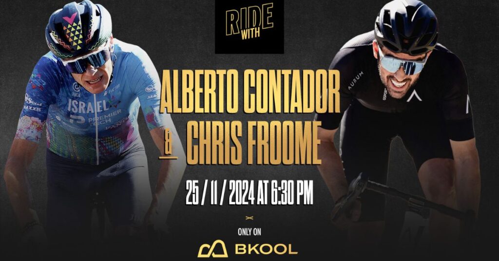Froome y Contador se reencuentran en BKOOL