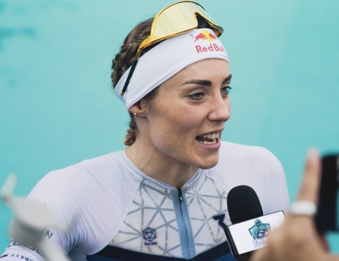 @t100triathlon/ Lucy Charles