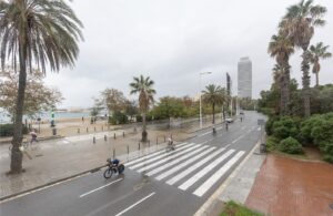 JLHourcade/ Imagen del segmento ciclista en el CHallenge Barcelona