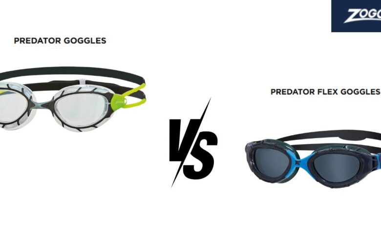 Zoggs Predator vs Predator Flex