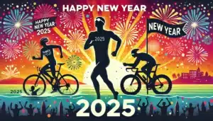 Dall-e/ Felicitación año nuevo 2025