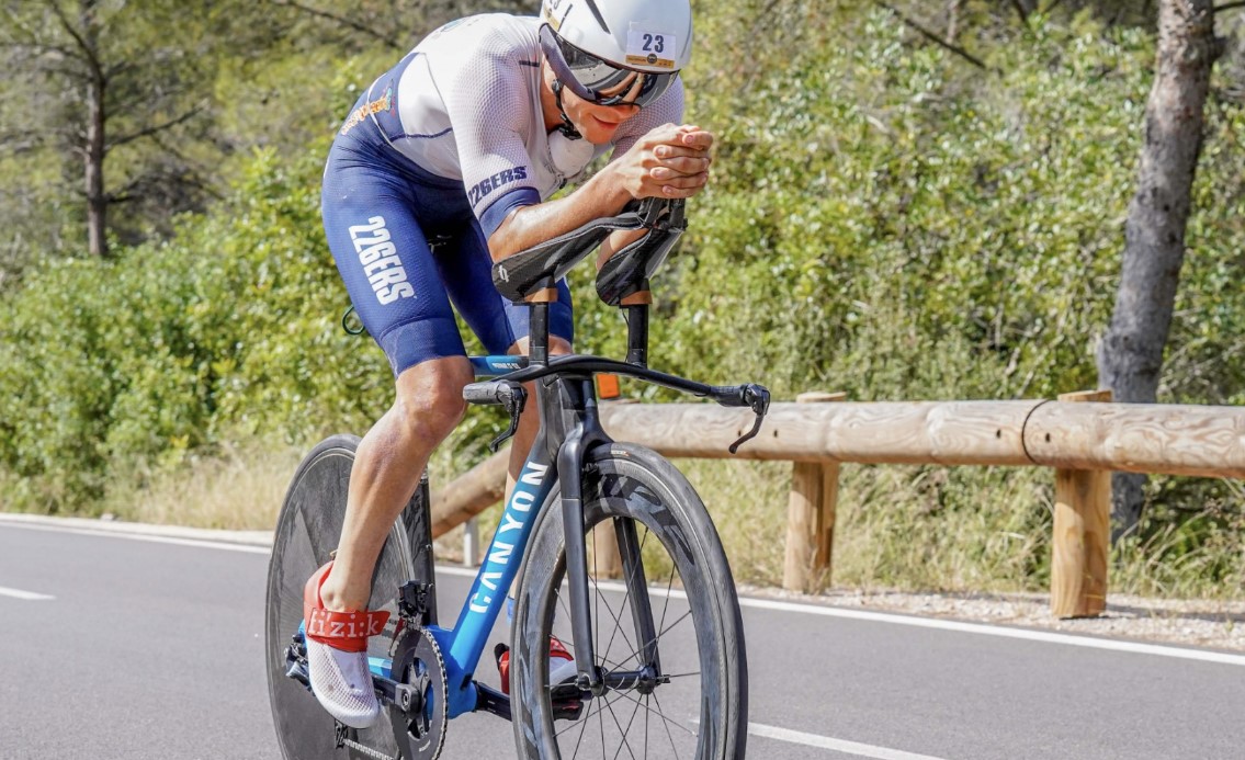 Instagram/ un triatleta en el Epic Triathlon