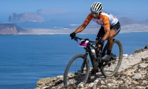 Imagen de un ciclista en el 4Stage MTB Race