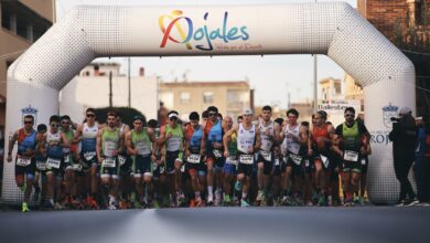 trialocv/ Imagen de la salida del Duatlón Villa de Rojales