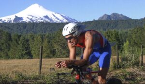 IRONMAN/ Imagen de un triatleta en el 70.3 de Pucón