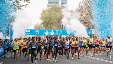 Imagen de la salida del Medio Maratón de Madrid