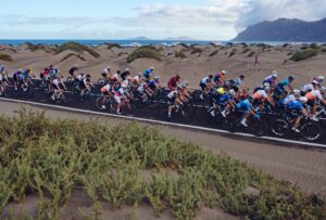 Imagen de la Vuelta Ciclista a Lanzarote