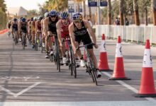 @worldtriathlon/ Imagen del pelotón en las WTCS