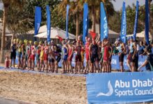 @worldtriathlon/ Salida de las WTCS Abu Dhabi 2025