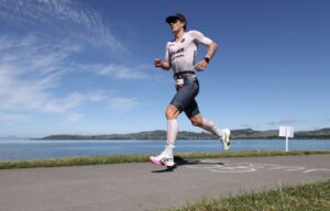 Fiona Goodall/Getty Images for IRONMAN/ Un triatleta corriendo