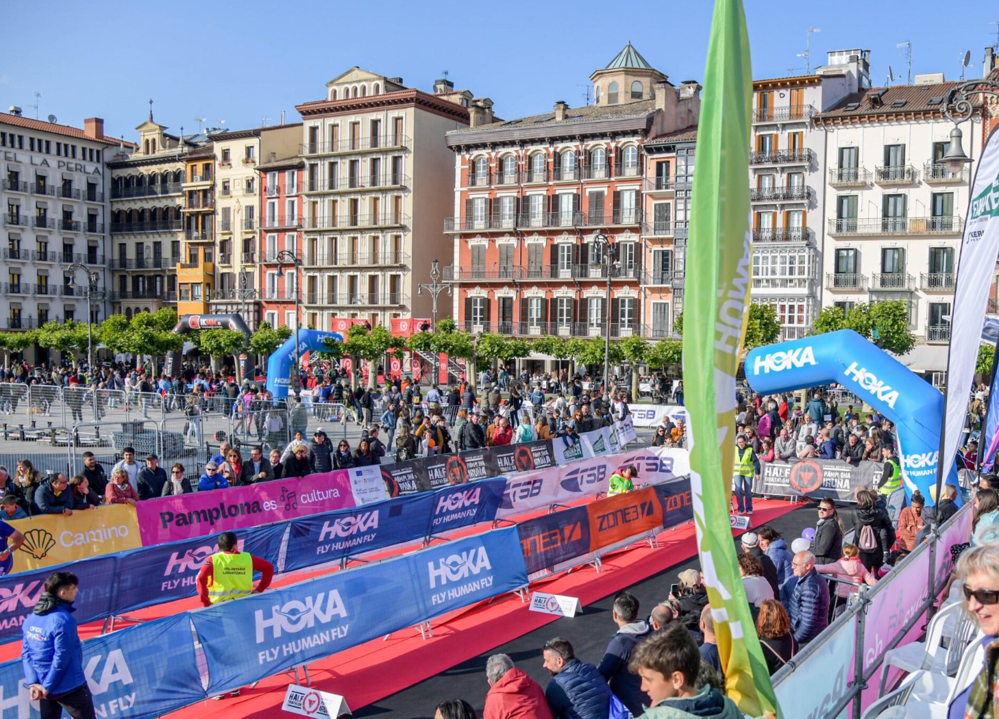 FETRI/Imagen de la meta en Pamplona