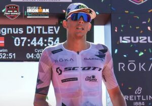 IRONMAN/ Magnus Ditlev ganando en Sudáfrica