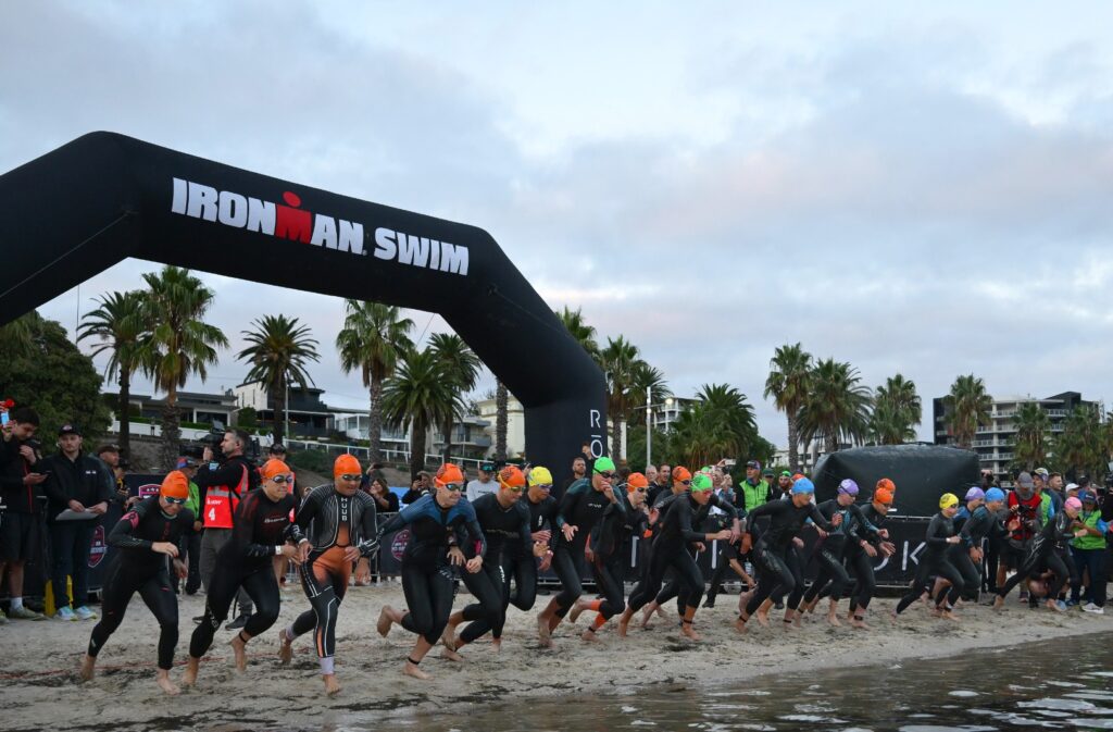 gettyimages/ Salida del IRONMAN 70.3 Geelong