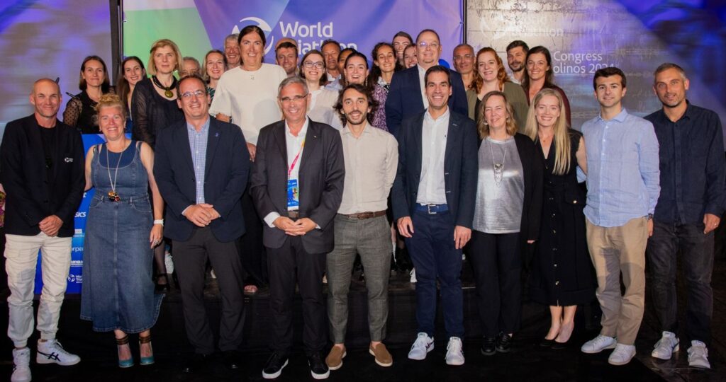 @worldtriathlon/ Imagen de familia de Worrd Triathlon