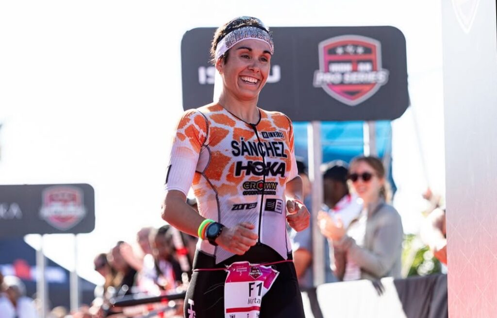 @ironmantri/ Marta Sánchez en el IRONMAN Sudáfrica
