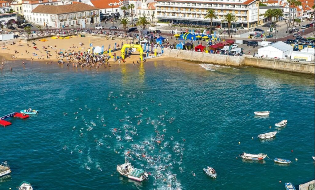 Instagram/ Imagen de la salida del SwimGp en Cascais