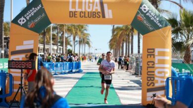 @triatlocv/ Imagen de la meta en Gandia