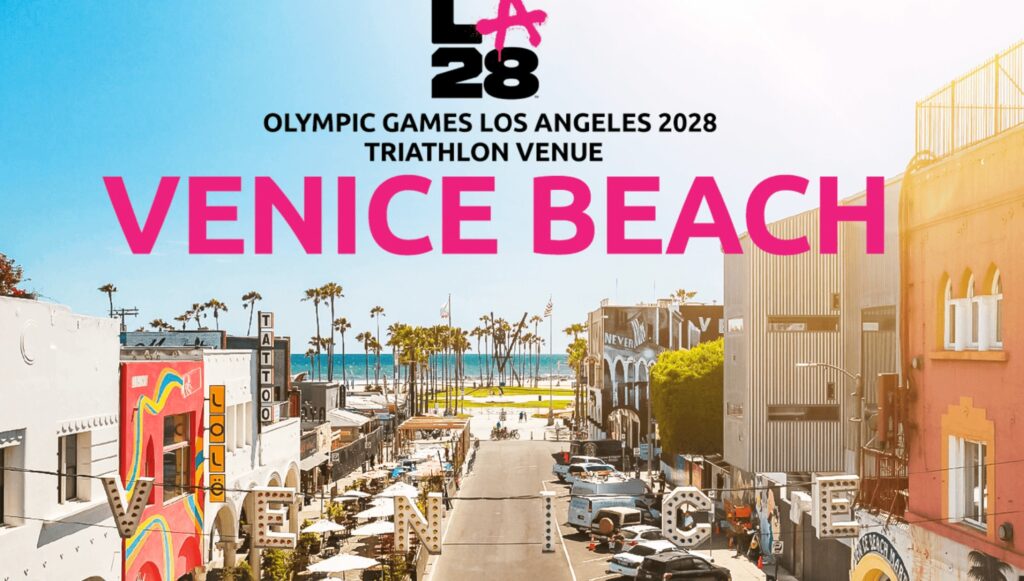 Venice Beach, nueva sede del triatlón olímpico en LA28