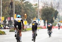 Imagen del ciclismo en el Challenge Barcelona