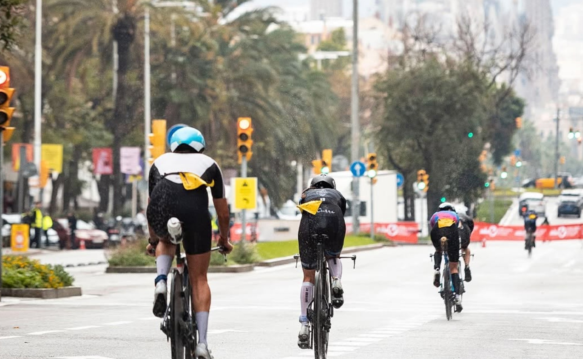 Imagen del ciclismo en el Challenge Barcelona