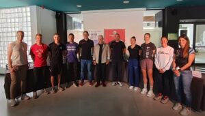 Imagen de familia en la rueda de prensa del Challenge Salou 2025