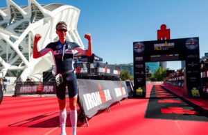@gettyimages/ Imagen de la meta en el IRONMAN 70.3 Valencia
