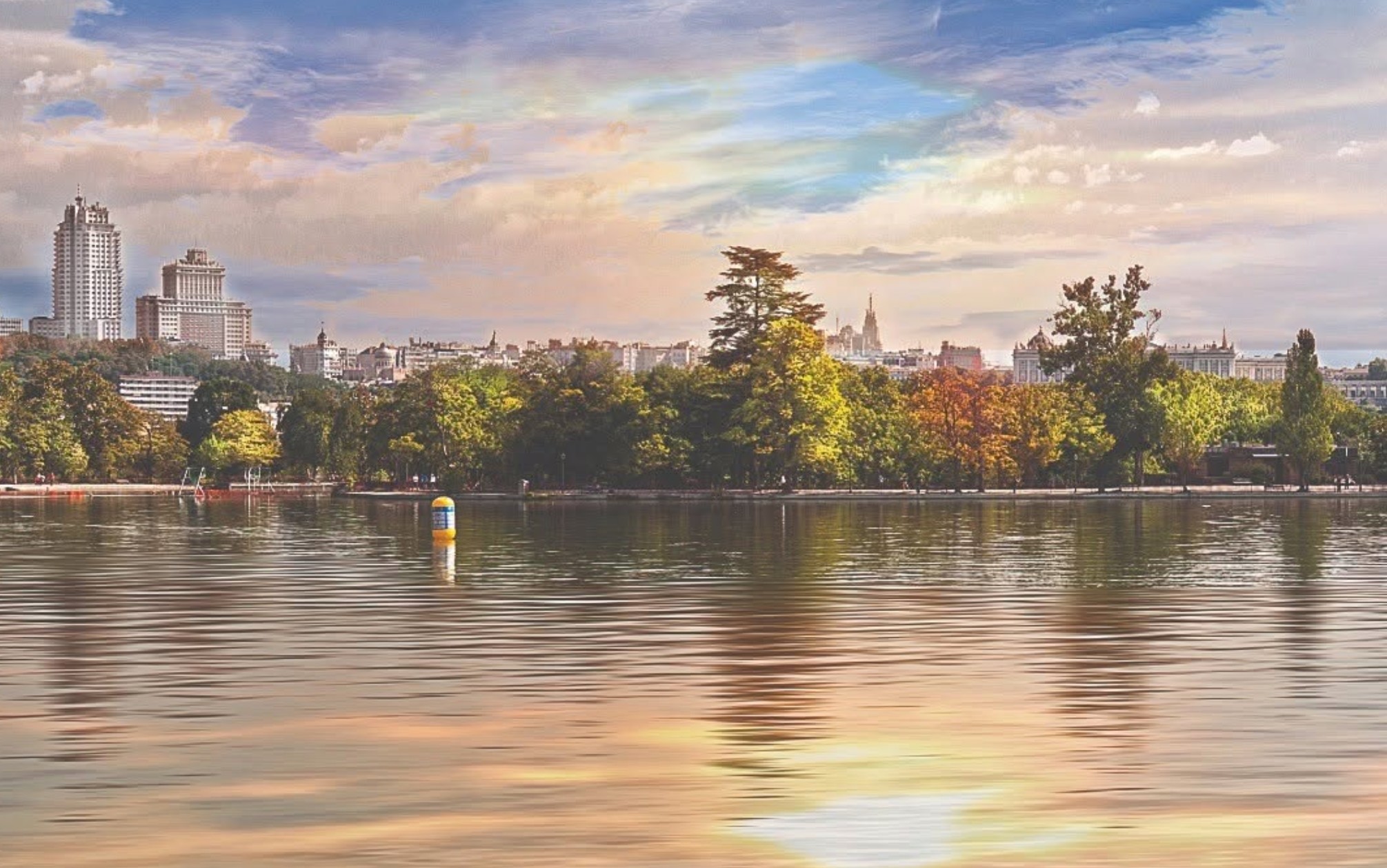 instagram/ Imagen del lago de la Casa de Campo de Madrid