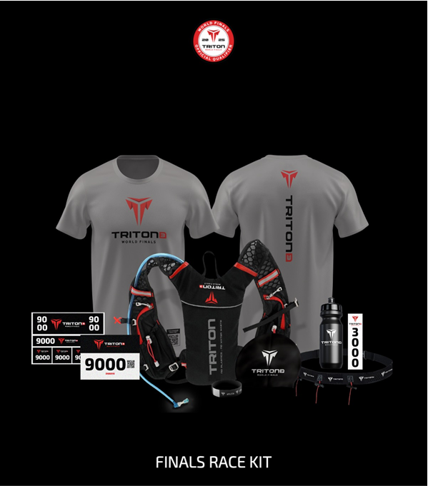 kit oficial y el cinturón TRITON para la Final Mundial de Portimão
