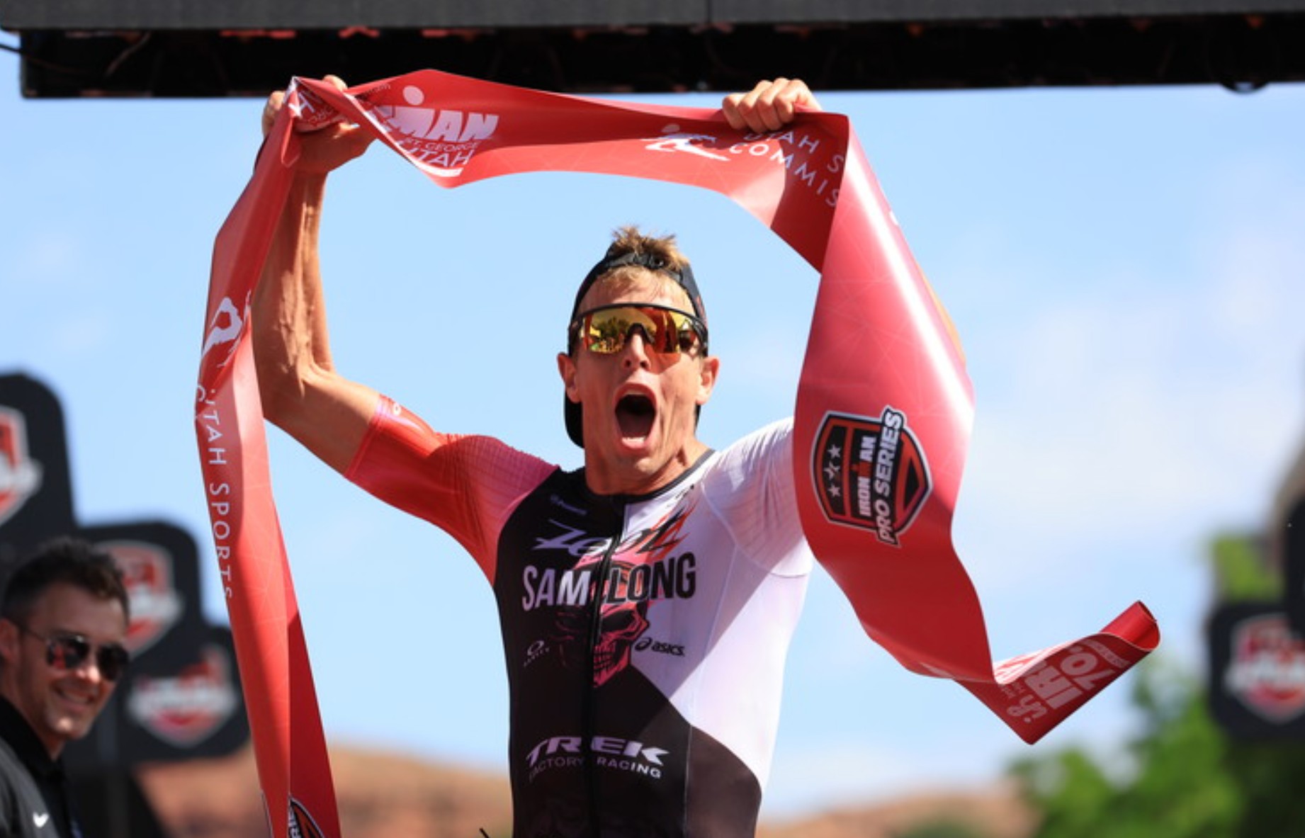@ironman/ Sam Log ganando una prueba IRONMAN Pro Series