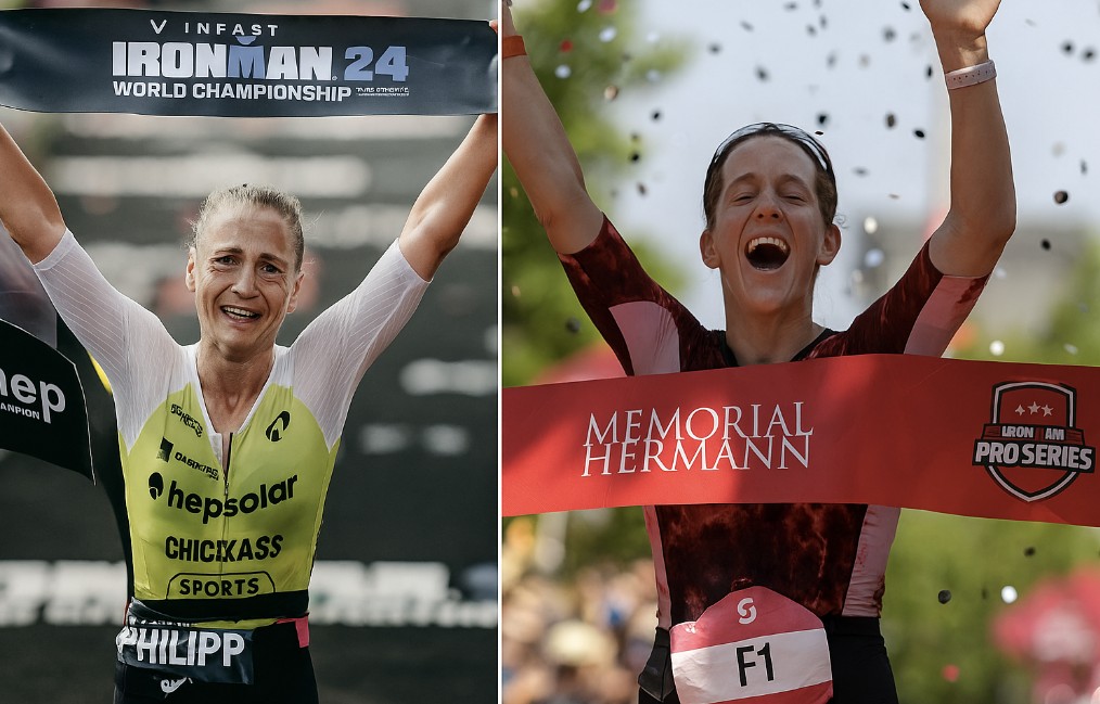 IRONMAN/Laura Philipp y Kat Matthews