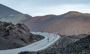 IRONMAN/ Imagen del ciclismo en el IRONMAN Lanzarote