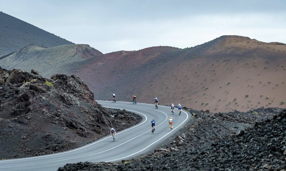 IRONMAN/ Imagen del ciclismo en el IRONMAN Lanzarote