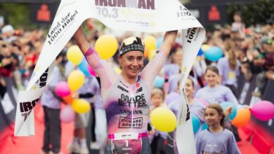 @triathlonfocus/ Laura Philipp ganando el IRONMAN 70.3 Kraichgau