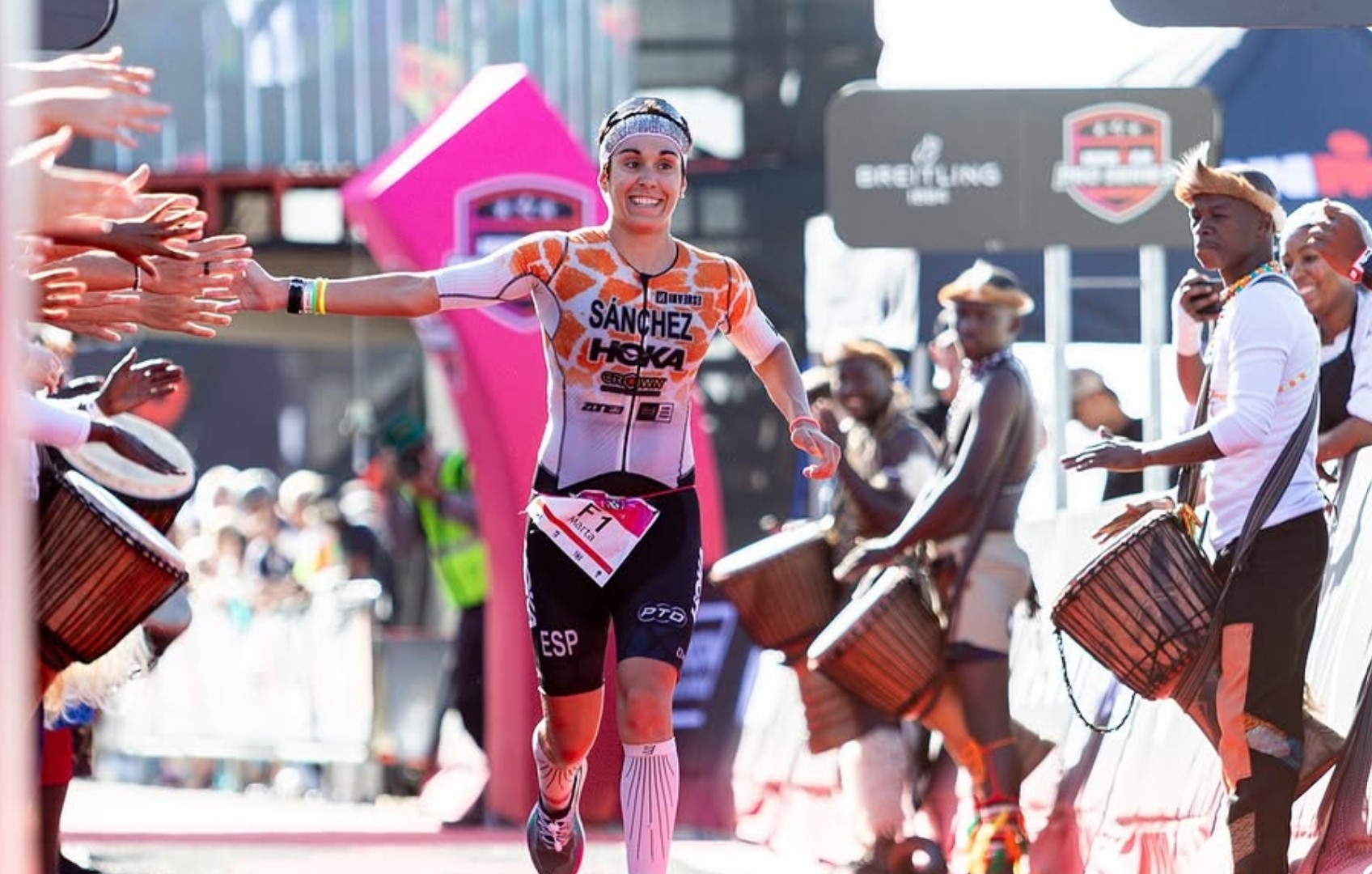 @ironmantri/Marta Sánchez en el IM Sudáfrica