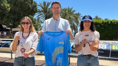 Foto de la presentación del arranca MEDITERRÁNEA TRIATLÓN ALICANTE 2025